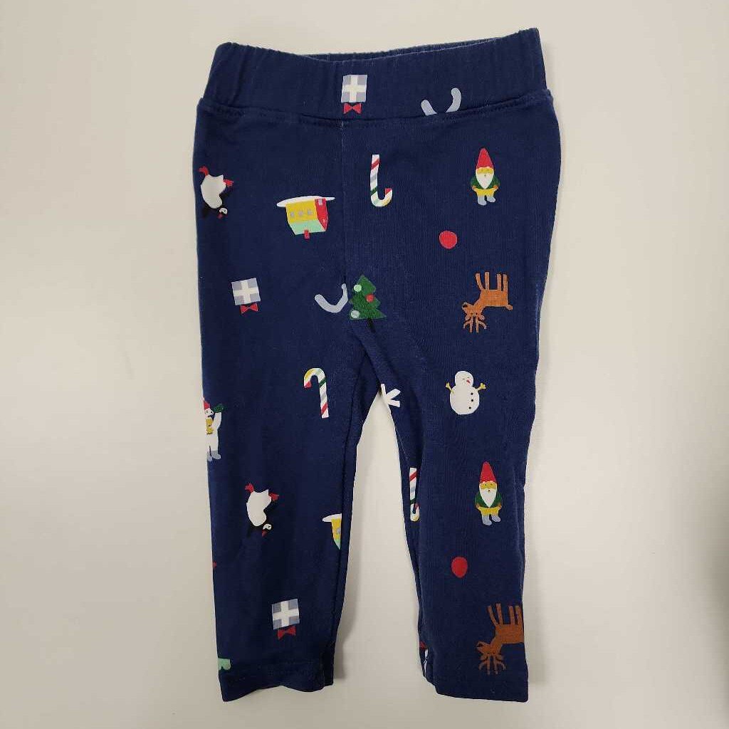 3-6M: Hanna Andersson Navy Christmas Sweat Set