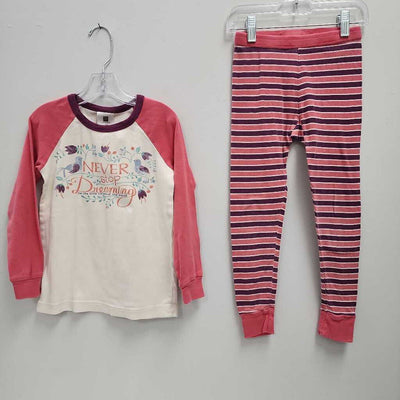 6: Tea Pink/Purple Little Citizens Dream Two Piece Pajama Set (Germany Line)