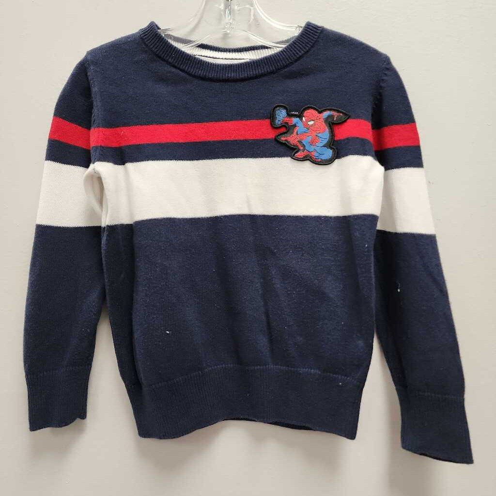 3: (98) Marvel Spider-Man Striped Sweater