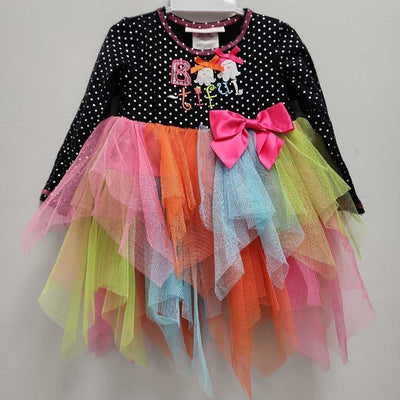 6-9M: Bonnie Baby Black/Multicolor Bootiful Halloween Set