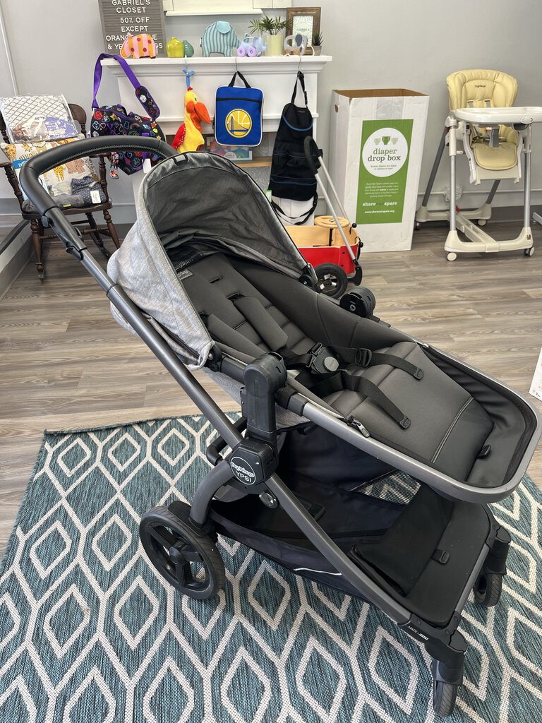 YPSI Stroller Black/Gray (no belly bar)