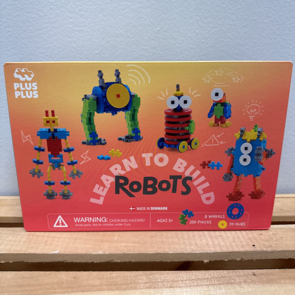 Plus-Plus Learn To Build - Robots 275 pcs