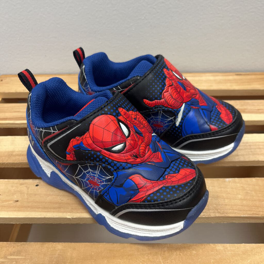 9: Marvel Spider-Man Light Up Velcro Sneakers