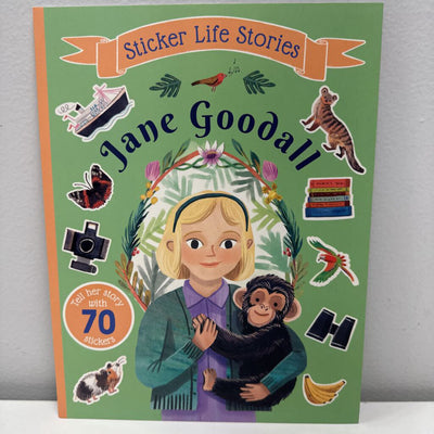 Sticker Life Stories: Jane Goodall