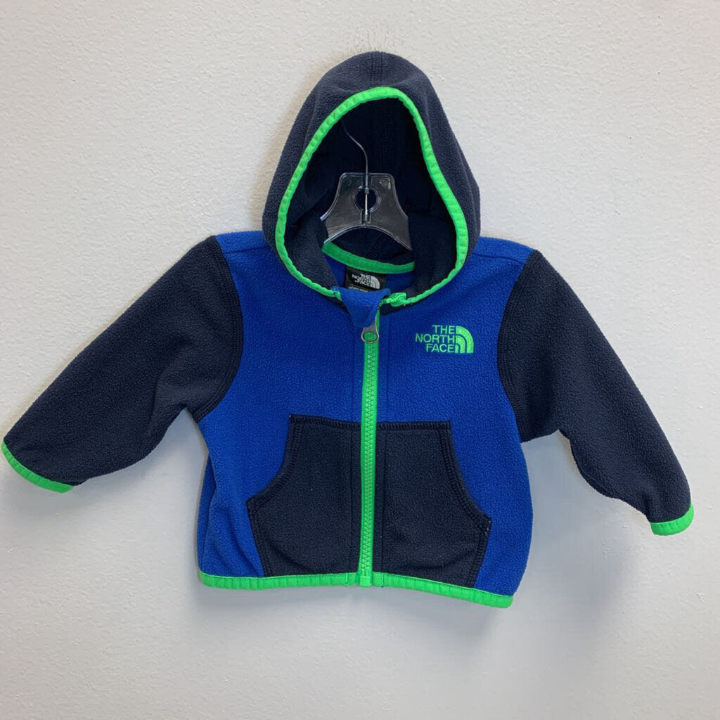 0-3M: The North Face Fleece Zip Up Hoodie