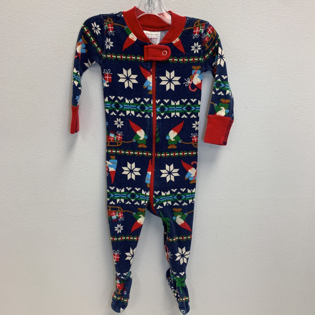 6-12M: Hanna Andersson Gnome Snowflake Sleeper