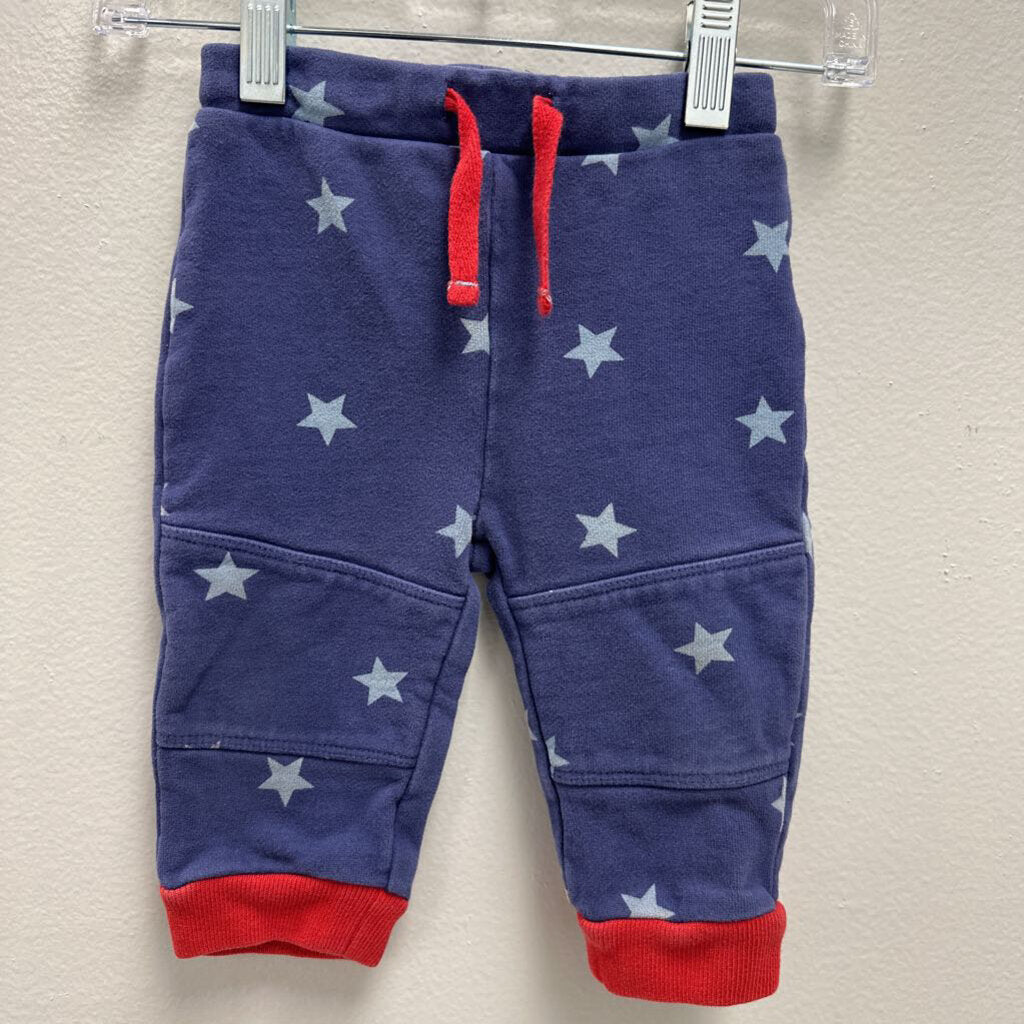 6-9M: Baby Boden stars print drawstring pants