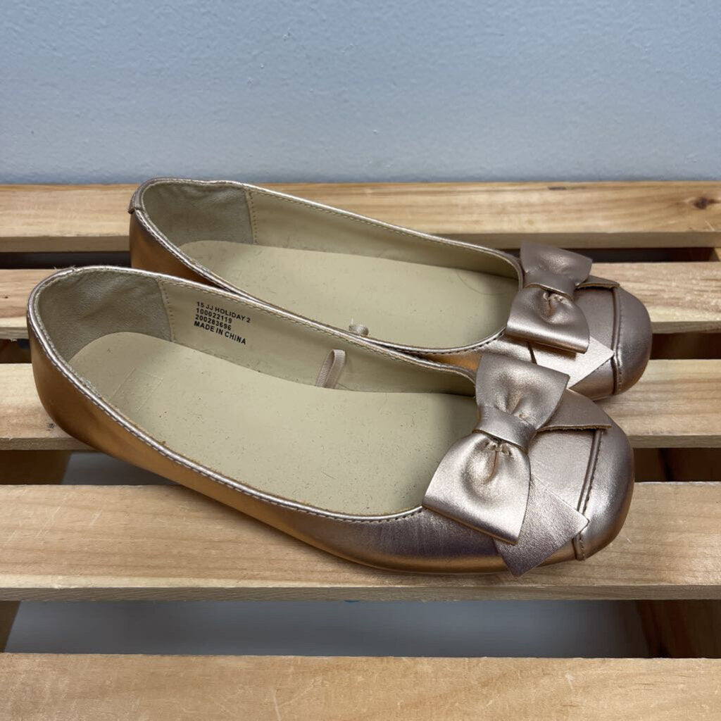 2: Janie and Jack Metallic Ballet Flats