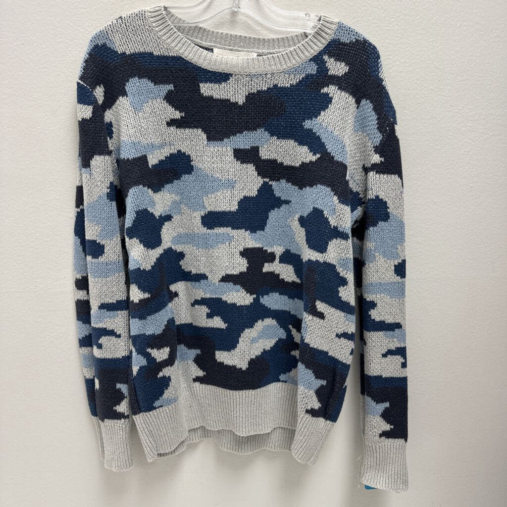 8/10: Treasure & Bond Blue Camo Sweater