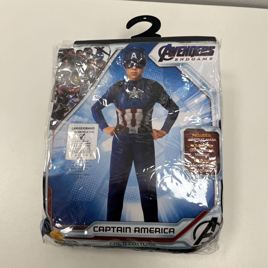 12-14: Captain America costume & mask