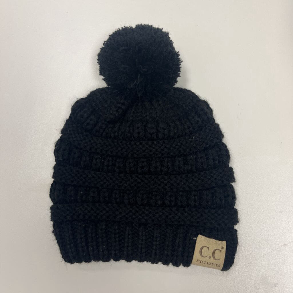 Infant: CC Knit Pom Pom Hat