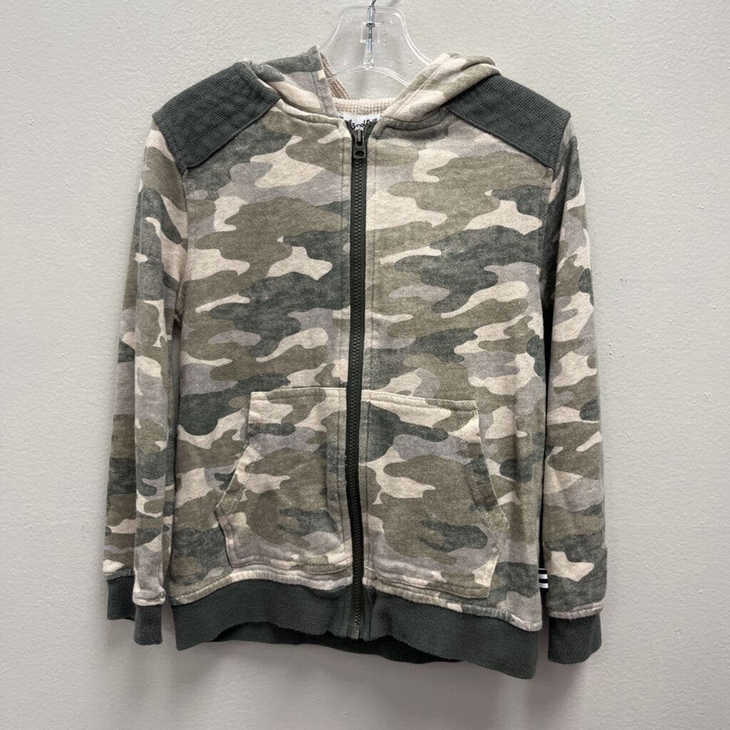 7: Splendid Camo Zip Up Hoodie