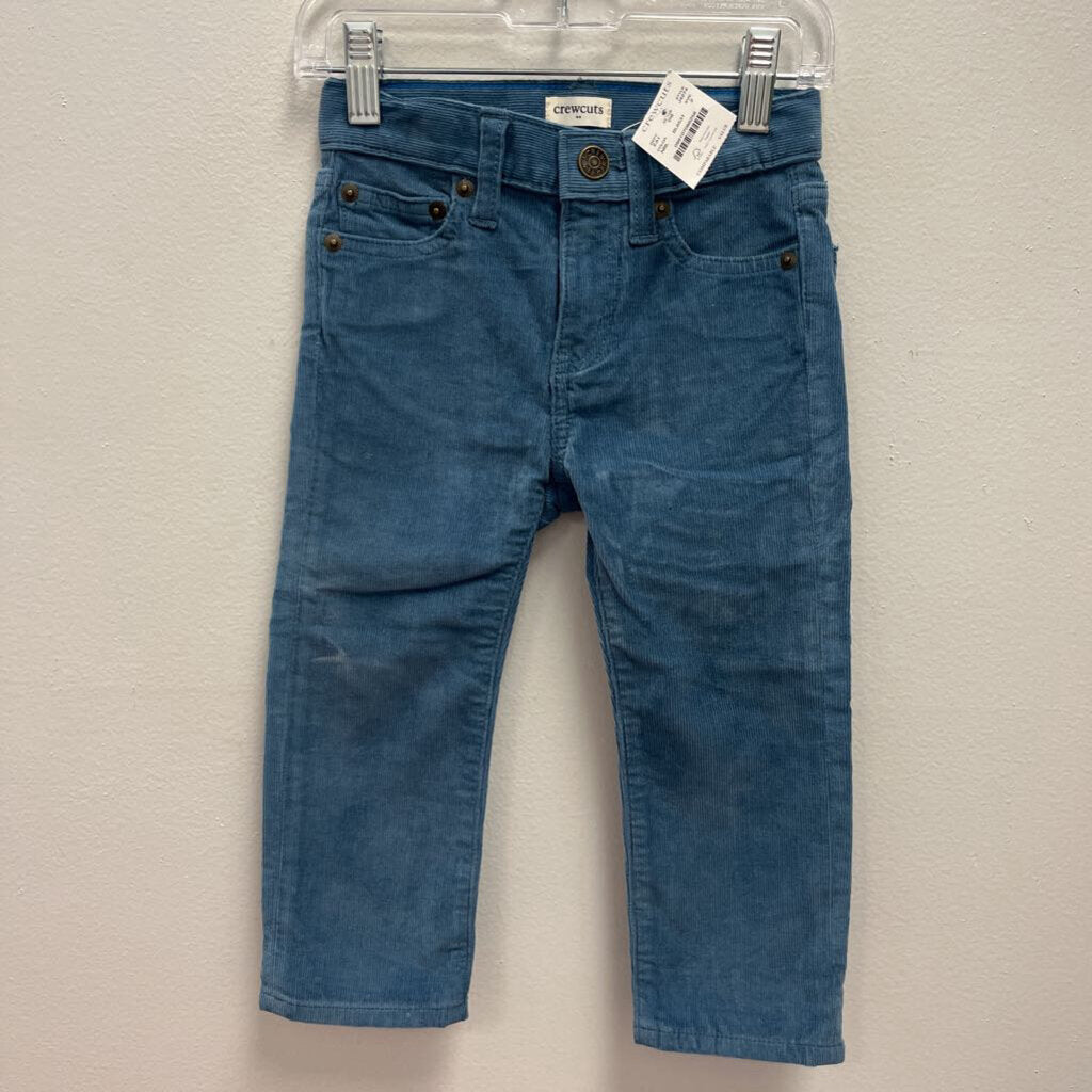 2: Crewcuts Corduroy Pants NWT