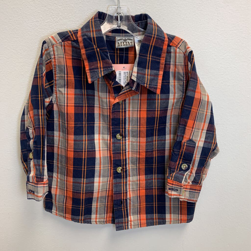 24M: Little Rebels Plaid Shirt