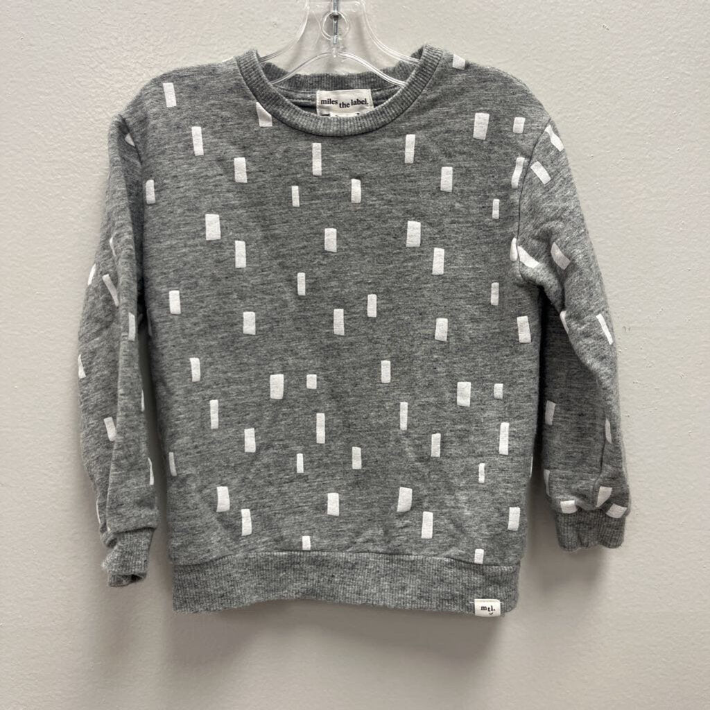 24m: Miles the Label Grey Square Top