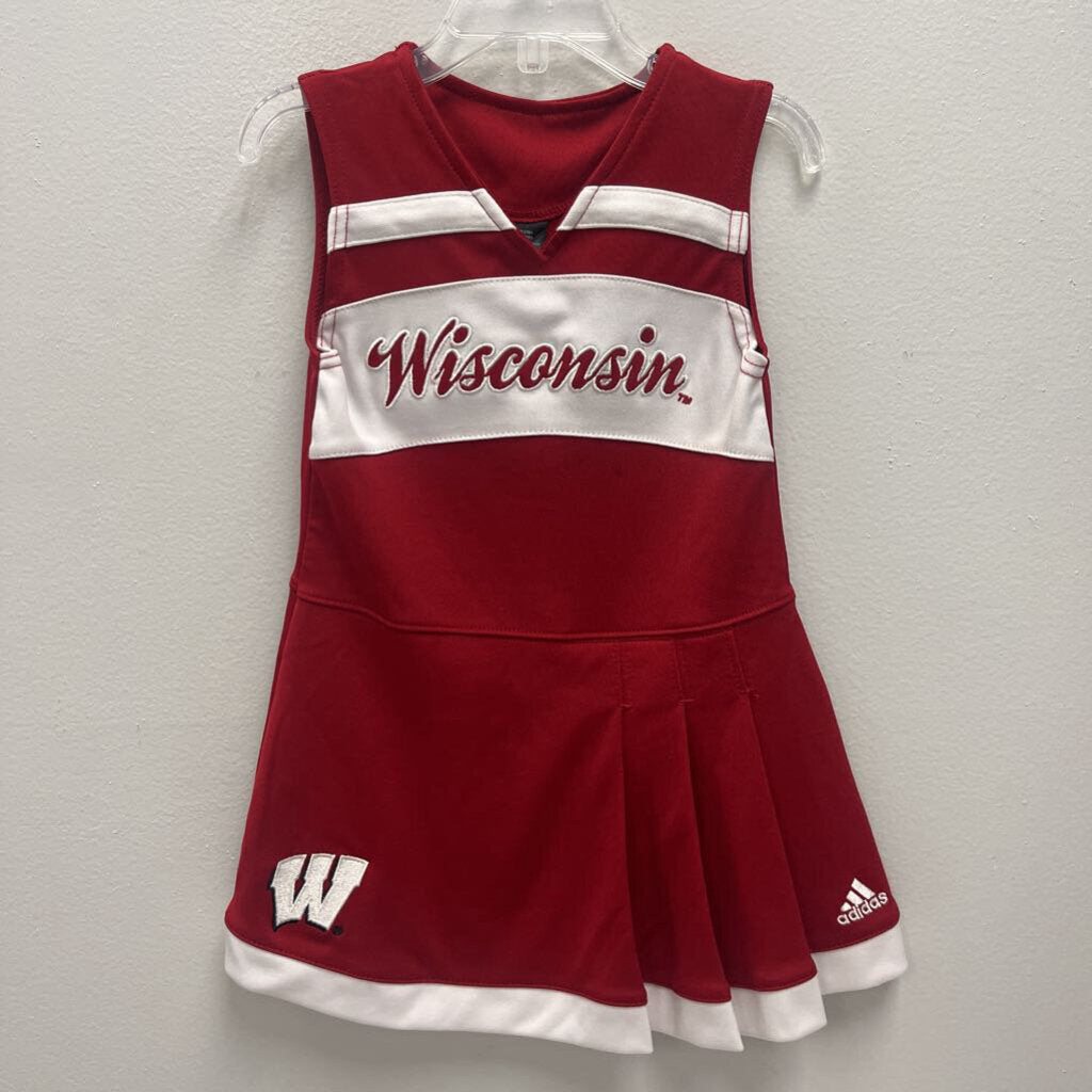 4T: Adidas Wisconsin Cheerleader Dress