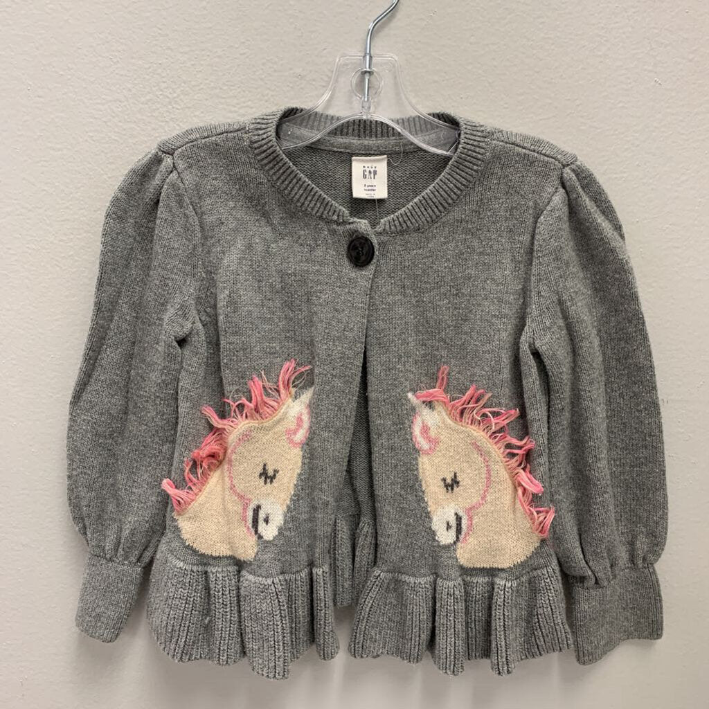 2: Baby Gap knit sweater w/Unicorn