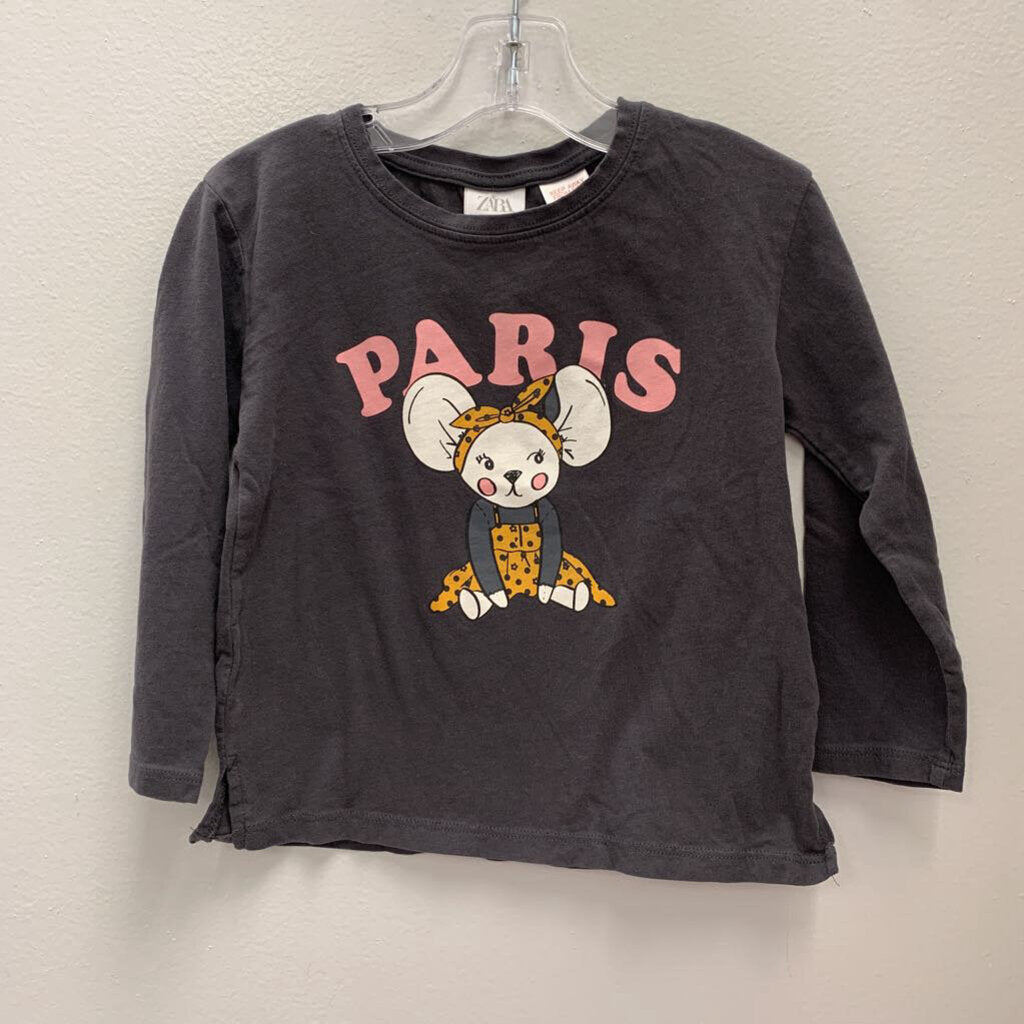 3-4: Zara Paris Mouse T-Shirt