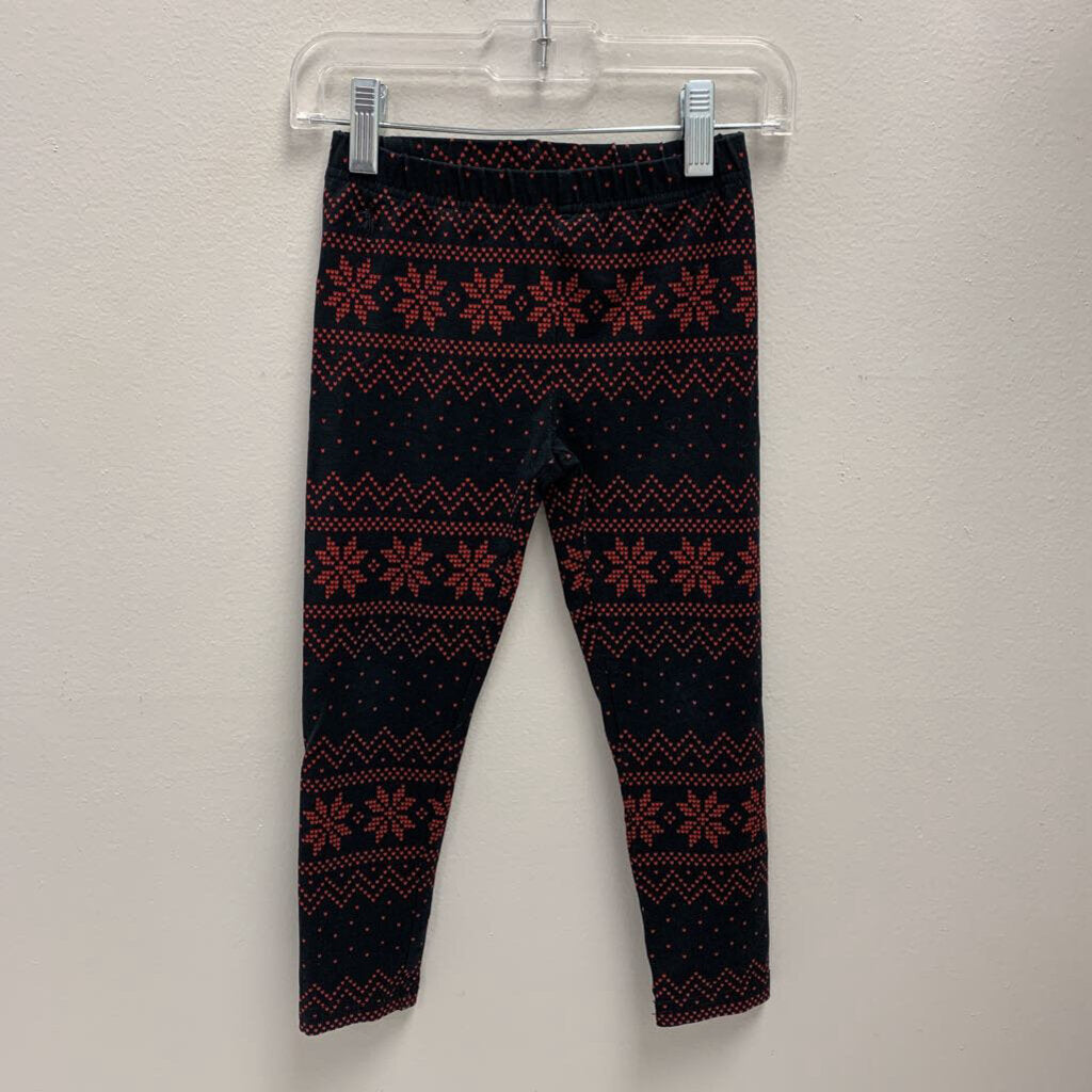 4T: Ralph Lauren Snowflake Print Pants