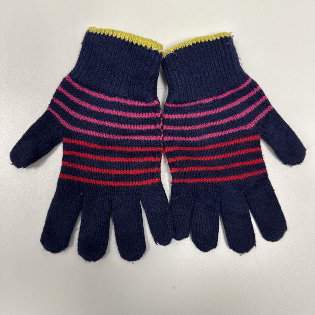 2-5: Primary Blue/Pink/Red Cotton Blend Gloves