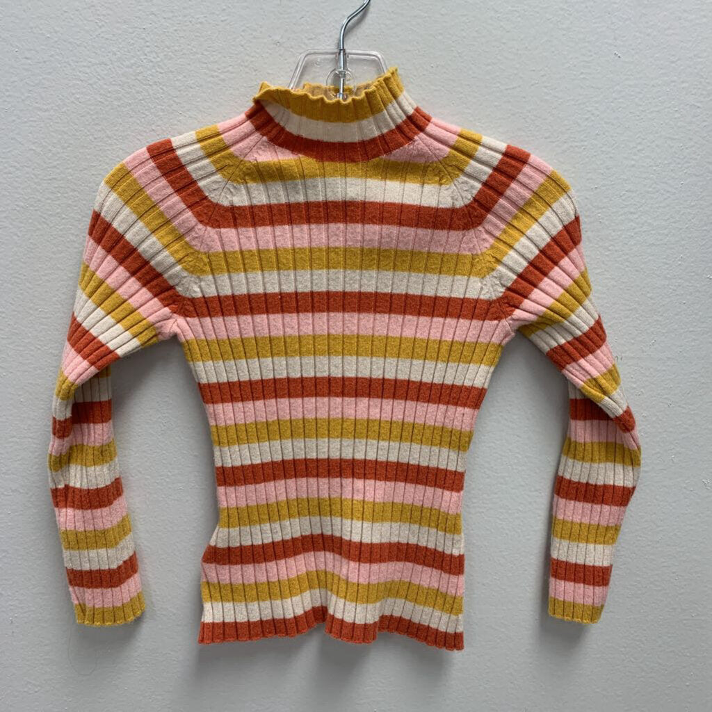 3: Mayoral striped mock neck top