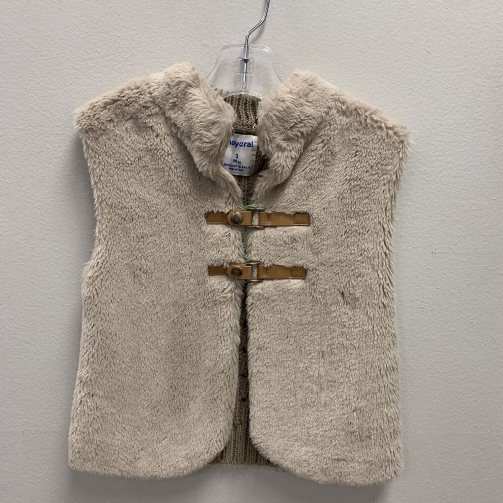 3: Mayoral fleece / knit vest