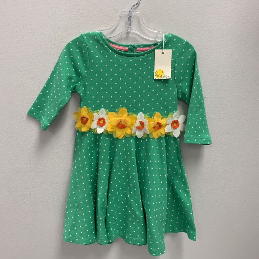 2-3Y: Mini Boden daisy waist dress NWT