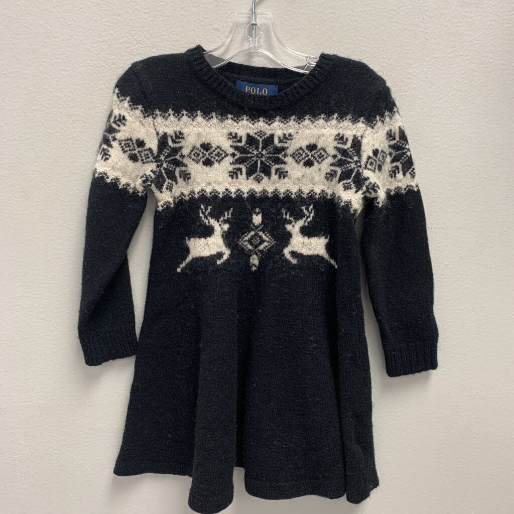 3T: Polo Ralph Lauren knit sweater dress