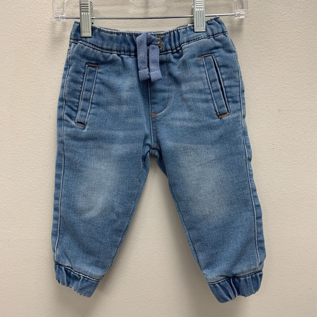 12M: For All Mankind drawstring jeans