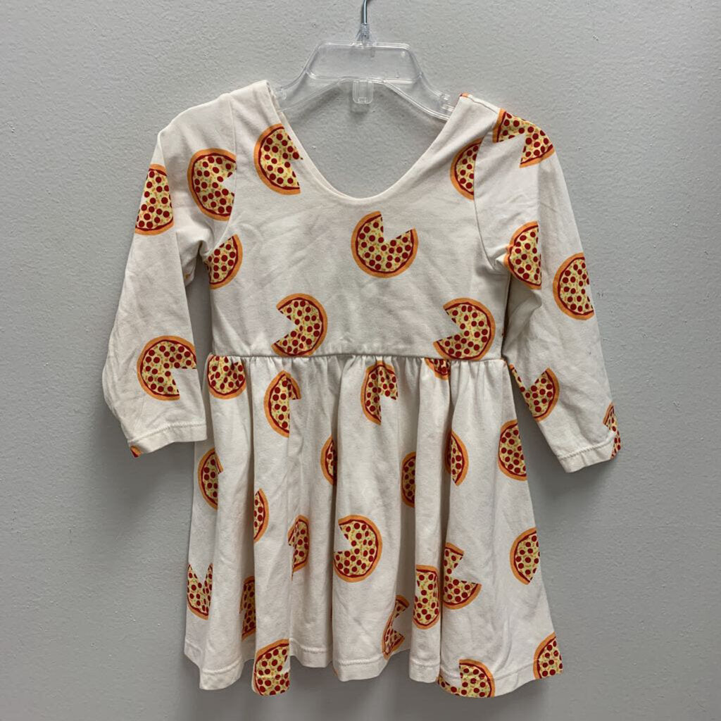 2T: Monica + Andy pizza print dress