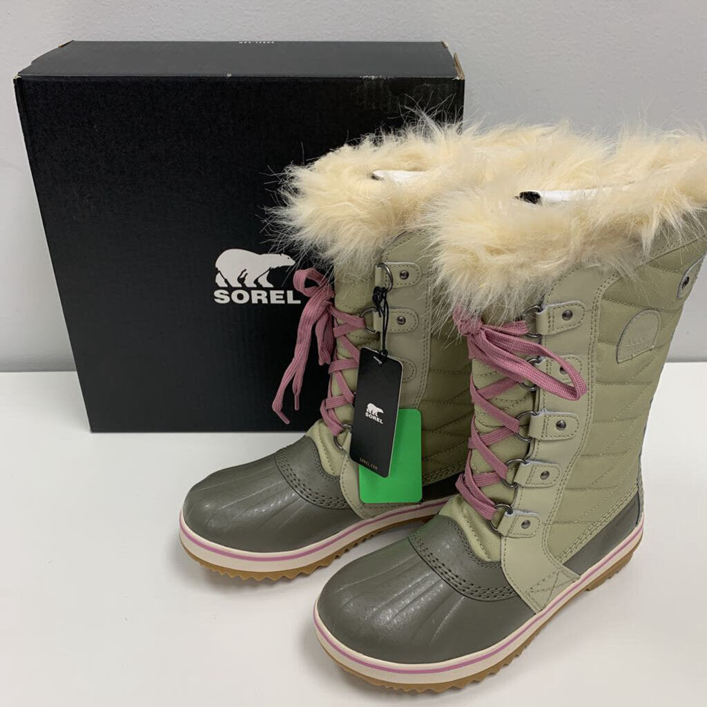 6Y: Sorel Youth Tofino waterproof boots NWT