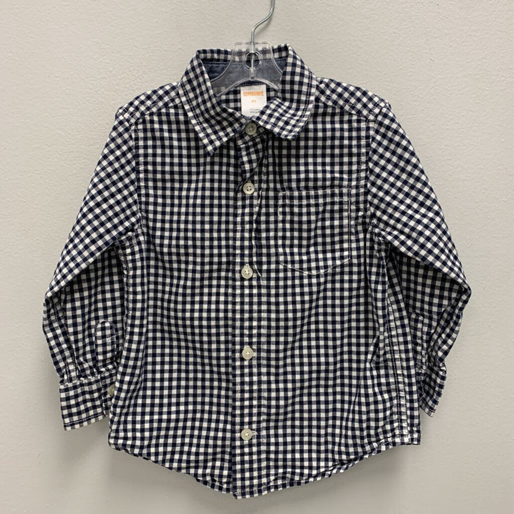 2T: Gymboree checked collared shirt