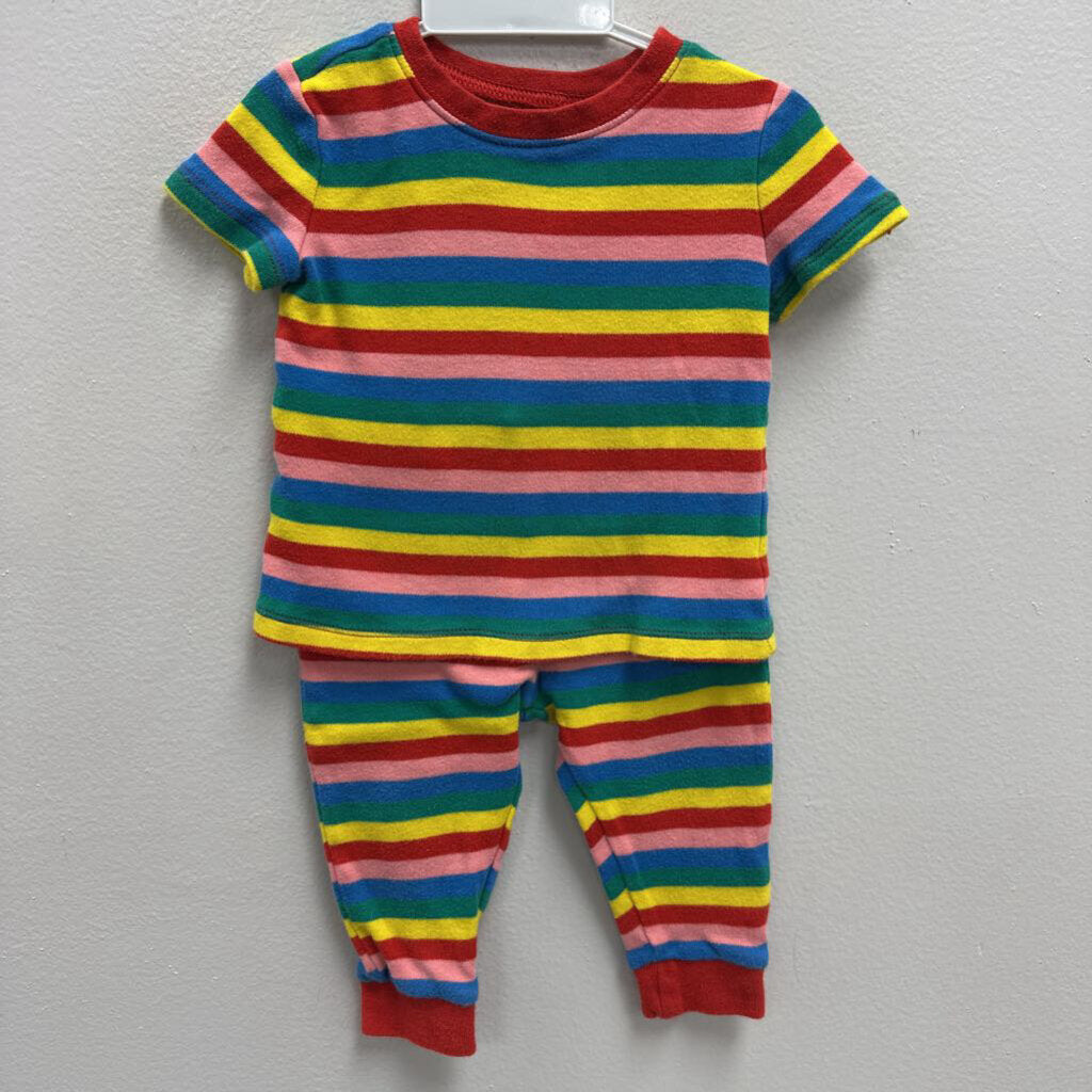 6-12M: Tucker + Tate striped 2pc pajamas