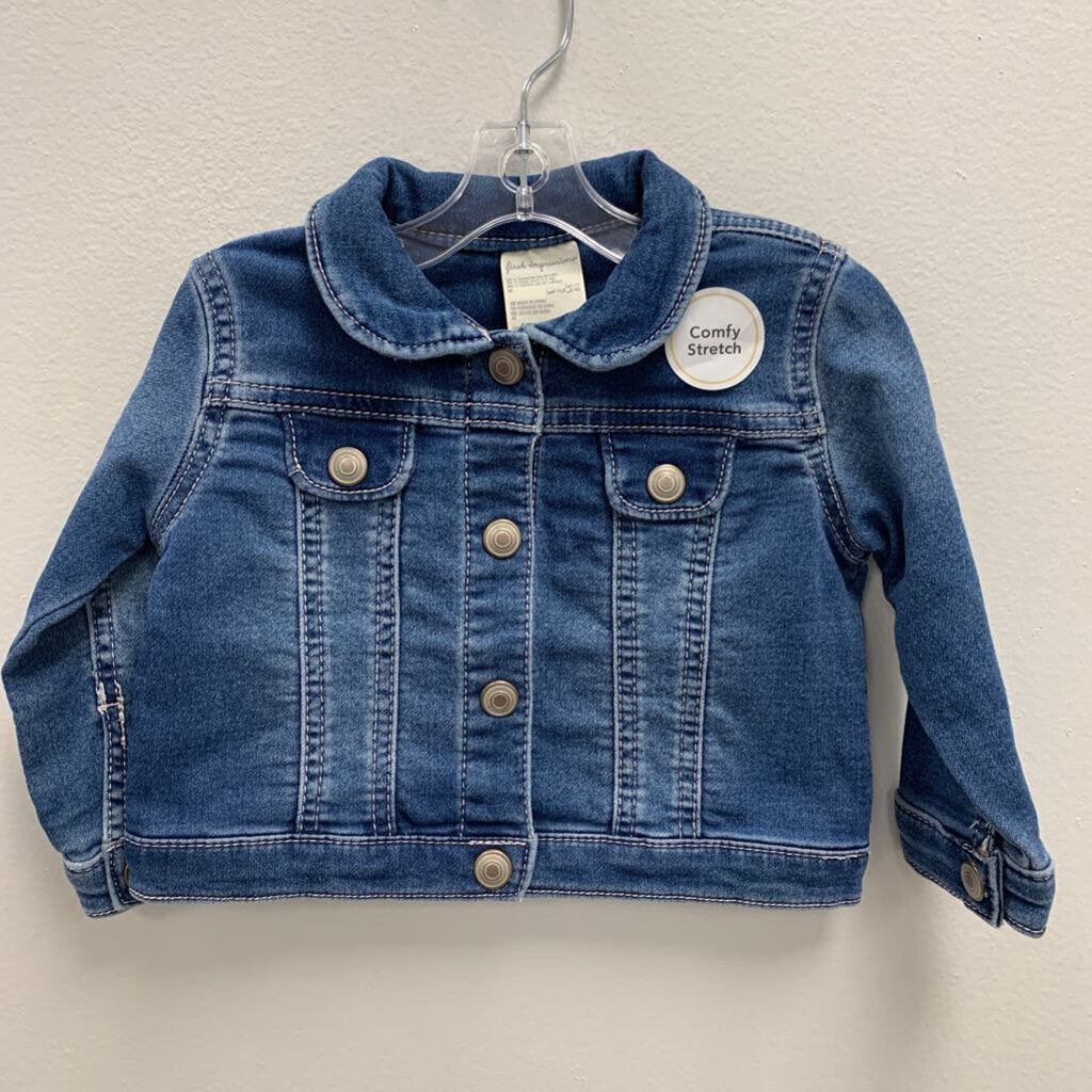 12M: First Impressions jean jacket NWT