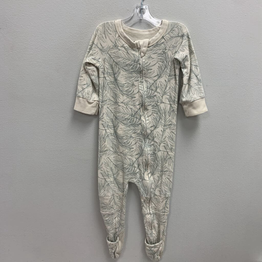 18-24M: Grow with You footie pajamas - Leaves