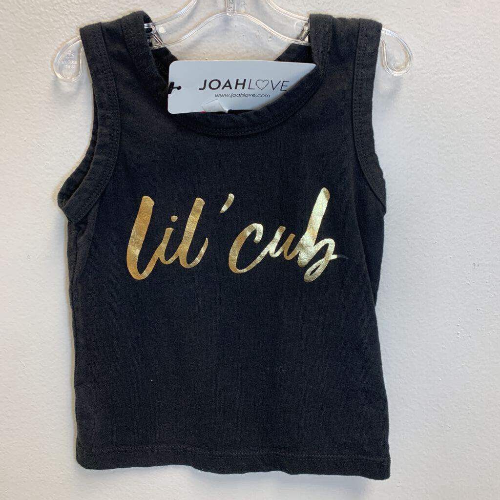 18M: JoahLove lil' cub printed tank top NWT