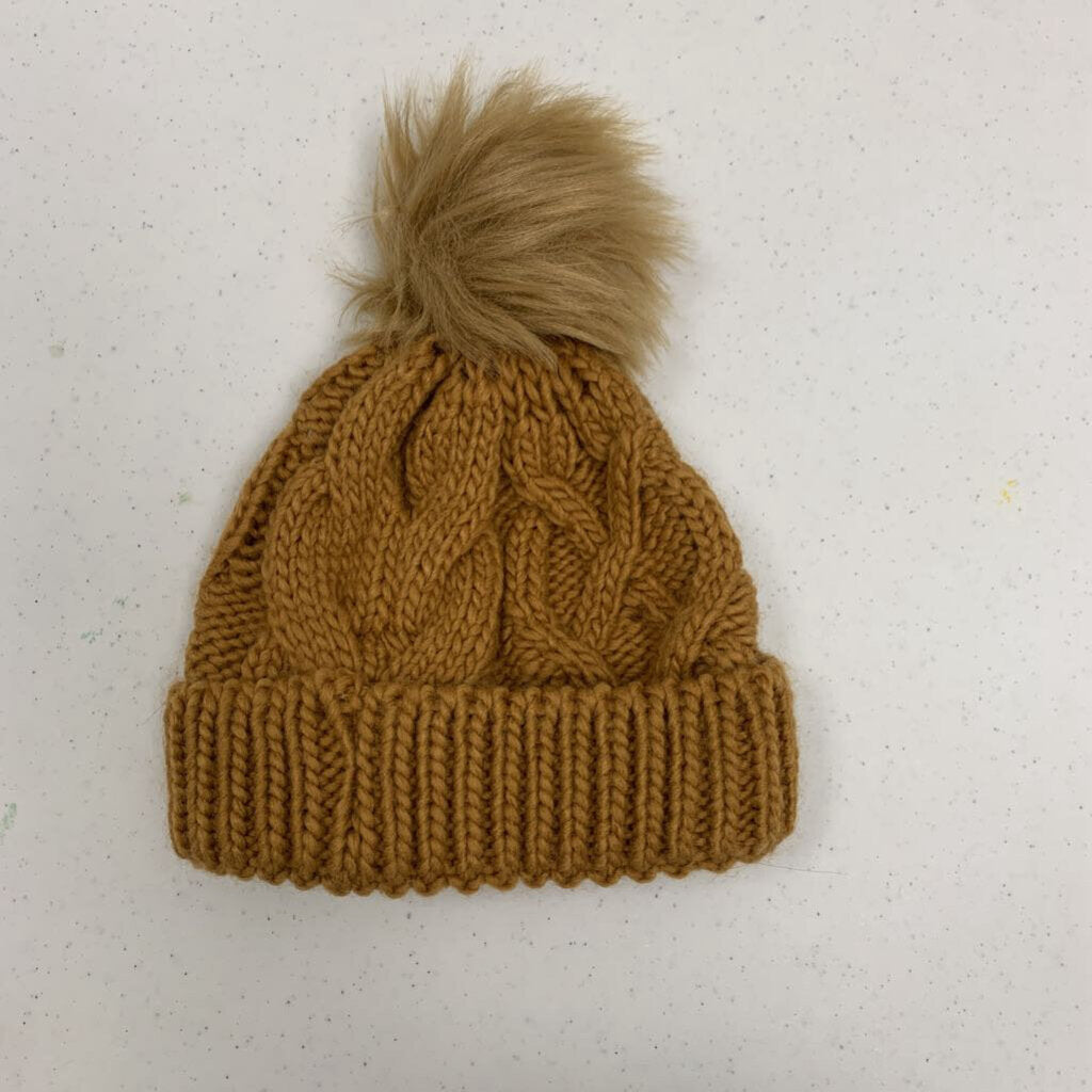 Toddler: Funky Junque fleece lined pom knit hat