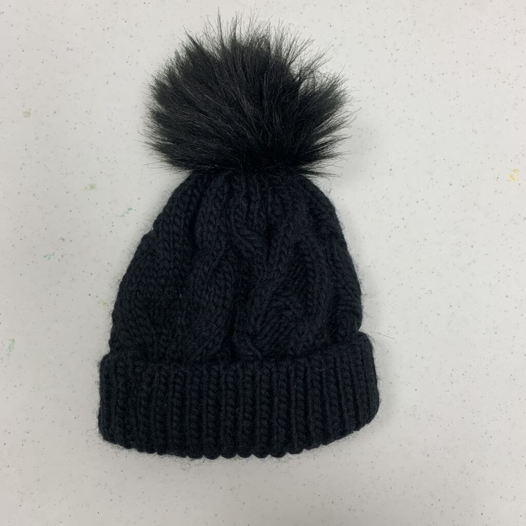 Toddler: Funky Junque fleece lined pom knit hat