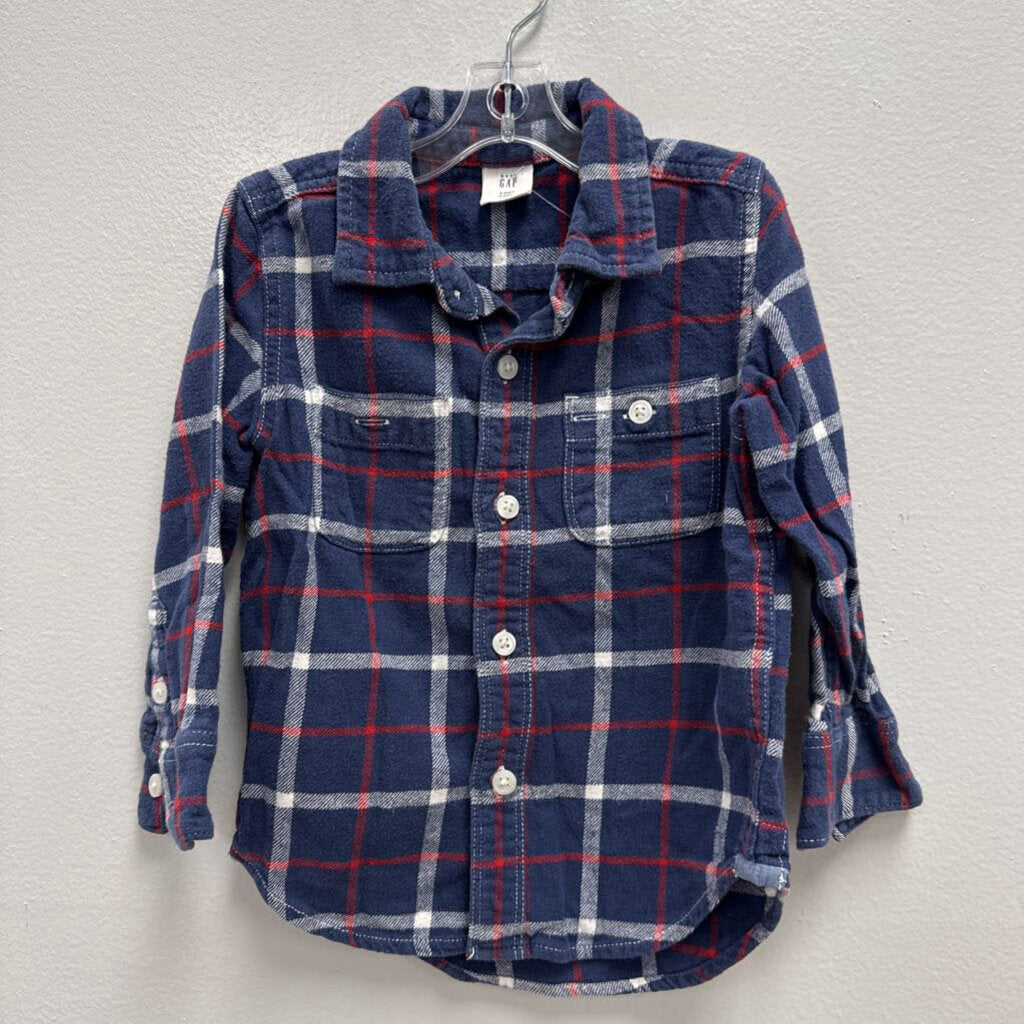 2: Baby Gap Plaid Flannel Shirt