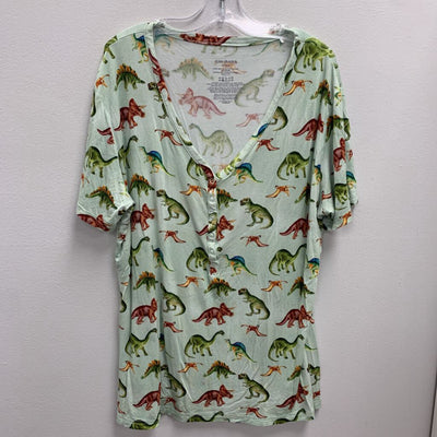 Womans M: Posh Peanut Luxe Dinosaur Pajama Set