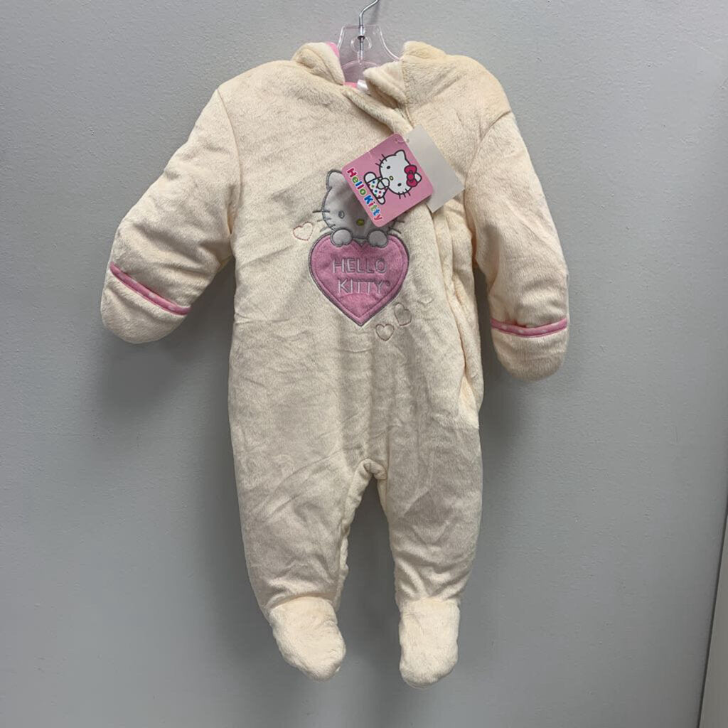 3-6M: Sanrio Hello Kitty Fleece Pram NWT