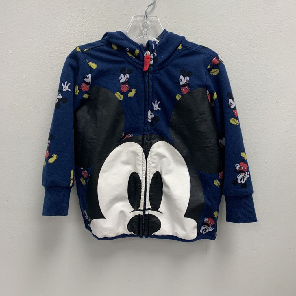 2T: Disney Mickey Mouse Zip Up