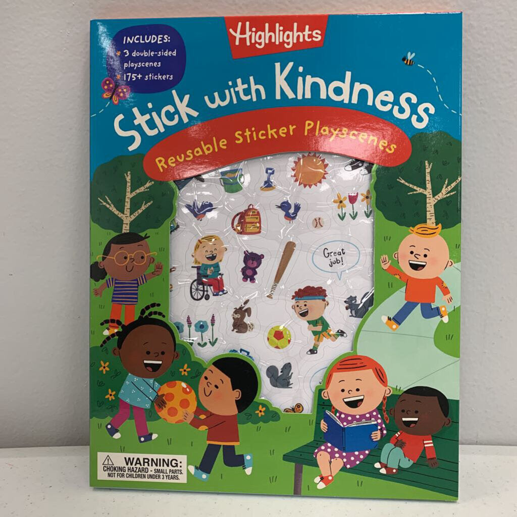 Stick with Kindness Reusable Sticker Playscenes