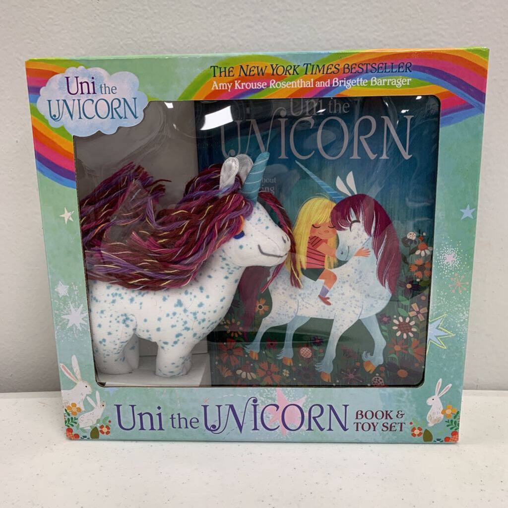 Uni the Unicorn Book and Toy Set