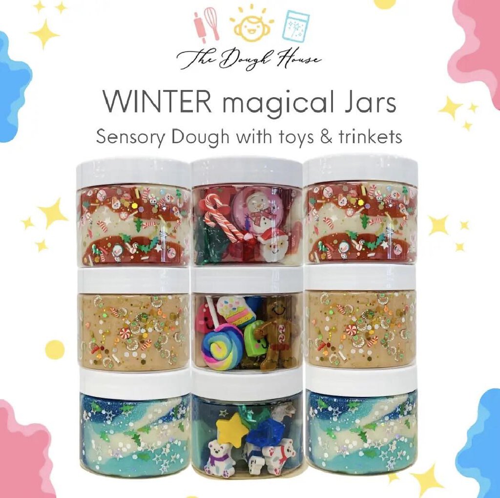 The Dough House Fun Size Winter Wonderland Jar