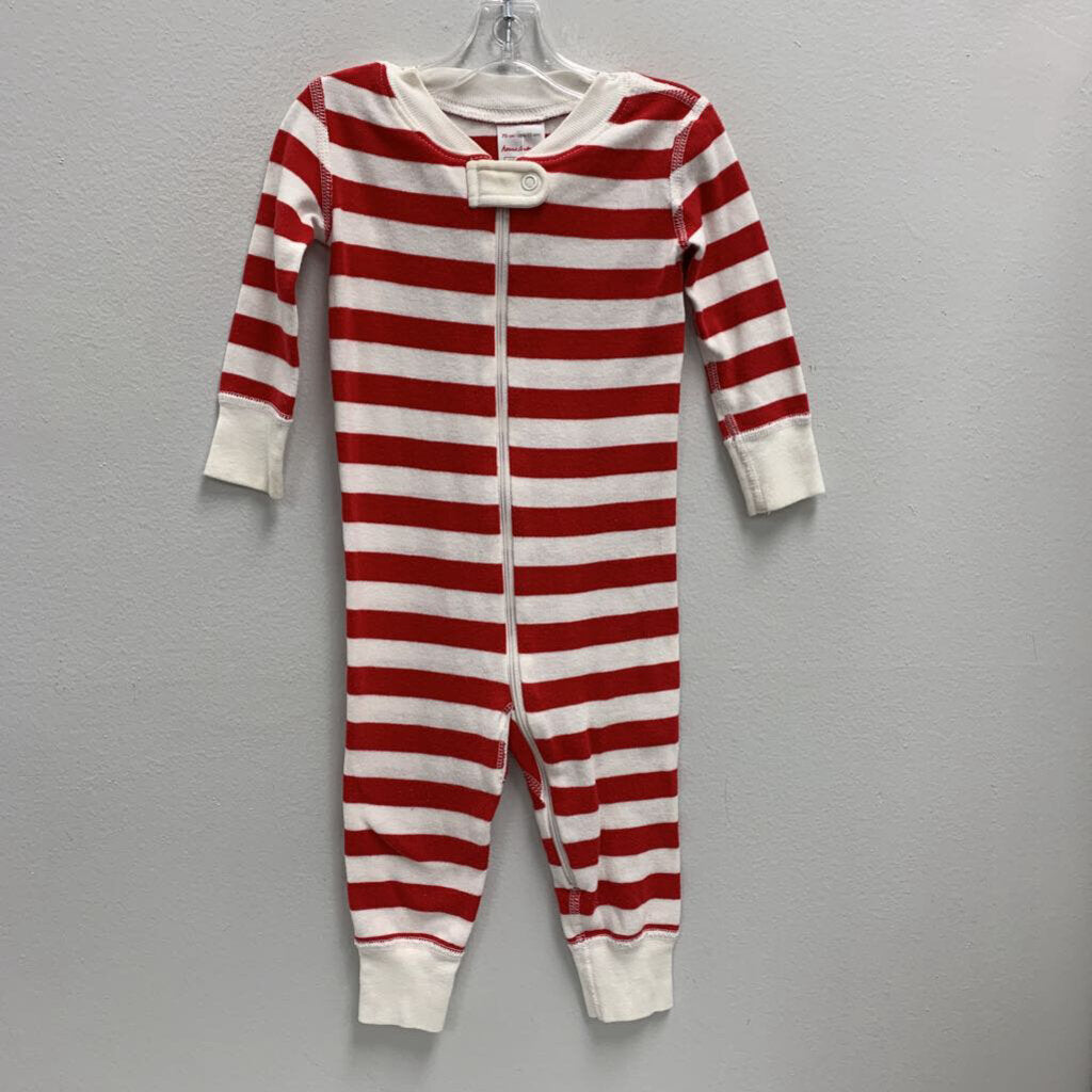 6-12M: Hanna Andersson Candy Striped Sleeper