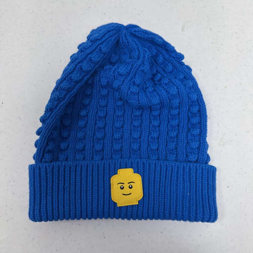 One Size: Lego for Target Blue Beanie with Lego Brick Decal Patch