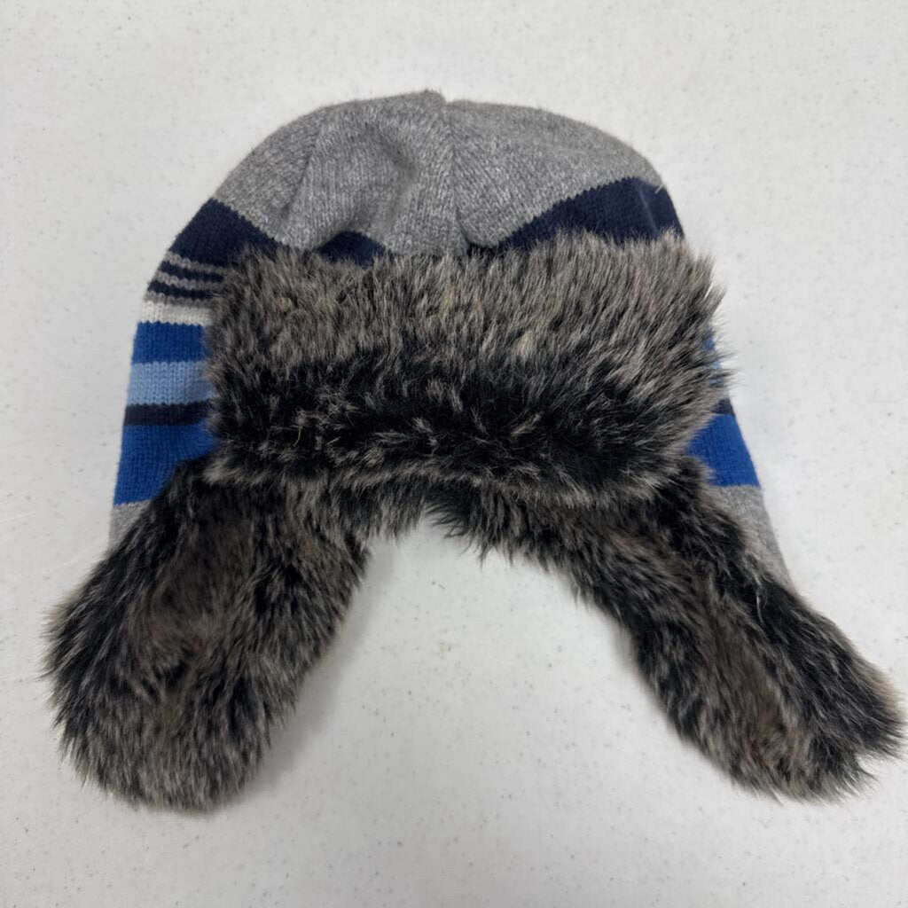 M-L: Baby Gap Striped Trapper Hat