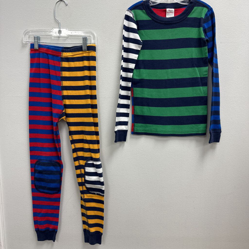 8: Hanna Andersson striped 2pc pajamas