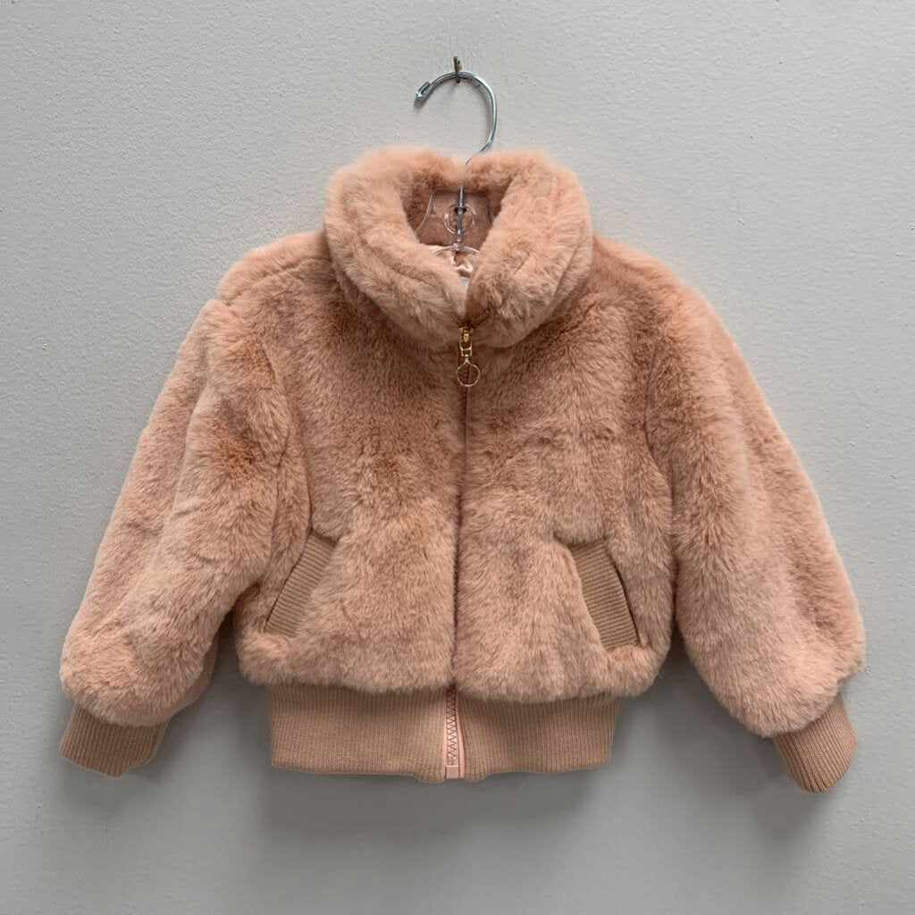 18M: Urban Republic Girls Collection Faux Fur Bomber Jacket